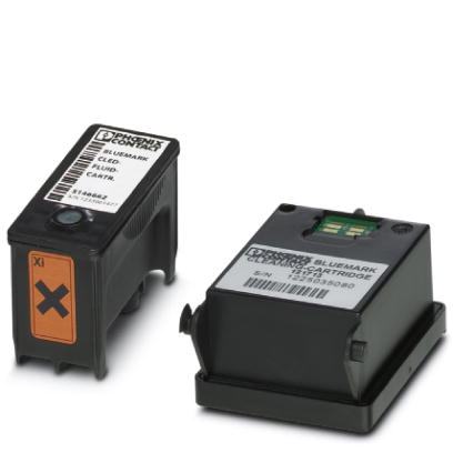 Phoenix Contact Fluid Cartridge; BLUEMARK CLED-FLUID-CARTR.; for BLUEMARK CLED printer; black